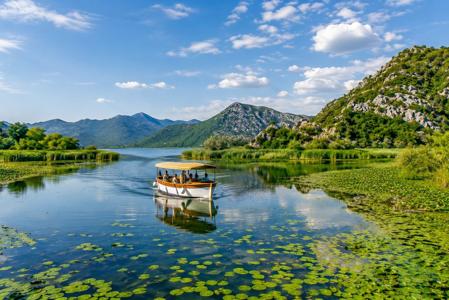 day tour skadar lake boat cruise